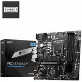 Msi - Pro B760m-b Moederbord - Zwart - DDR5 Geheugen - Frozr AI Koeling