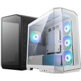 MSI MAG PANO M100R PZ - PC Case - Behuizing - Compatibel voor Micro-ATX, ITX - Gehard glas - Geen voeding (ATX) - Zwart
