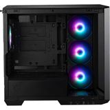 MSI MAG PANO M100R PZ - PC Case - Behuizing - Compatibel voor Micro-ATX, ITX - Gehard glas - Geen voeding (ATX) - Zwart