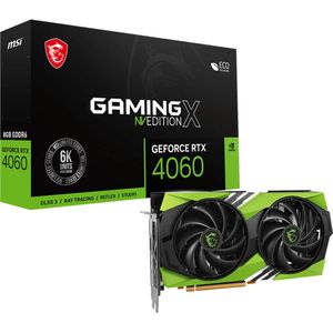 MSI GAMING GeForce RTX 4060 X NV EDITION 8G NVIDIA 8 GB GDDR6
