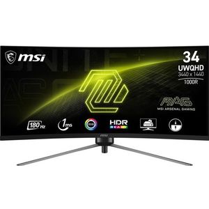 MSI MAG 345CQRDE computer monitor ,4 (34") 3440 x 1440 Pixels UltraWide Dual Quad HD Zwart