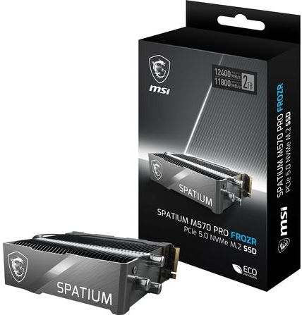 MSI - SPATIUM M570 PRO - SSD - 2TB - PCIe 5.0 - 3D NAND