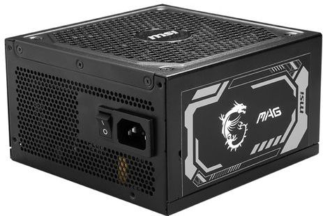 MSI - MAG A1000GL - PC-voedingseenheid - Zwart - 1000 W - 80 PLUS Gold