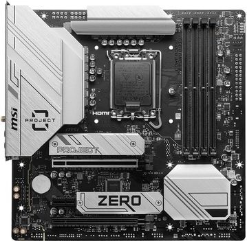 MSI B760M Ptoject Zero Intel B760 LGA 1700 micro ATX
