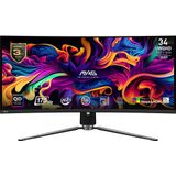 MSI - MAG 341CQPDE - Monitor - Zwart - QD-OLED 3440x1440 175Hz