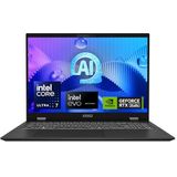 MSI - Prestige 16 - Notebook - Grijs - 16 inch - Intel Core Ultra 7 155H - 32 GB - 1000 GB