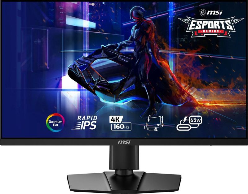 MSI - MPG 274URF QD - Gaming Monitor - Zwart - 27" - 3840 x 2160 Pixels
