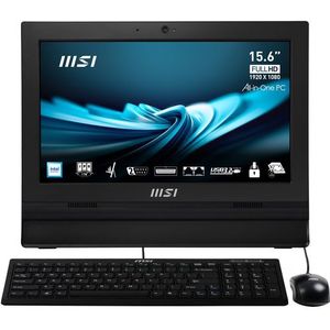 Msi - Aio Pro Ap162t - All In One Pc - 15.6 Inch - Intel N100 - 4gb Ram - 256gb Ssd