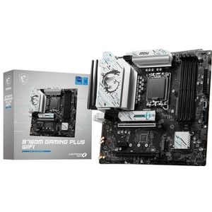 MSI B760M GAMING PLUS WIFI moederbord Intel B760 LGA 1700 micro ATX