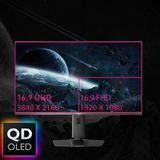 MSI MPG 321URXDE QD OLED computer monitor (") 3840 x 2160 Pixels 4K Ultra HD Zwart