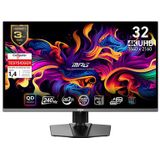 MSI MPG 321URXDE QD OLED computer monitor (") 3840 x 2160 Pixels 4K Ultra HD Zwart