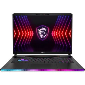 MSI Gaming Raider GE68 HX 14VIG-415N Intel® Core™ i9 i9-14900HX Laptop 40,6 cm (16") UHD+ 32 GB DDR5-SDRAM 2 TB SSD NVIDIA GeForce RTX 4090 Wi-Fi 7 (802.11be) Windows 11 Pro Zwart