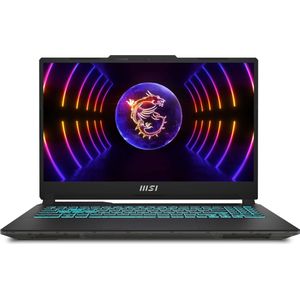 MSI Cyborg 15 A12VF-691NL Intel® Core™ i7 i7-12650H Laptop 39,6 cm (15.6"") Full HD 16 GB DDR5-SDRAM 512 GB SSD NVIDIA GeForce RTX 4060 Wi-Fi 6 (802.11ax) Windows 11 Home Zwart