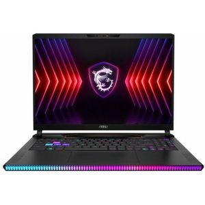 MSI Gaming Raider GE68 HX 14VFG-266XES Intel® Core™ i9 i9-14900HX Laptop 40,6 cm (16") Quad HD+ 32 GB DDR5-SDRAM 1 TB SSD NVIDIA GeForce RTX 4060 Wi-Fi 7 (802.11be) Gratis DOS Zwart