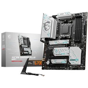 Moederbord - MSI X670E GAMING PLUS WIFI - ATX - Socket AM5 - AMD X670 - DDR5 - 2.5Gbps LAN