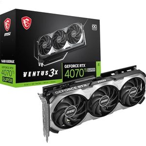 MSI VENTUS GeForce RTX 4070 Ti SUPER 16G 3X OC NVIDIA 16 GB GDDR6X