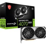 MSI GeForce RTX 4070 SUPER 12G VENTUS 2X OC - Videokaart - 12GB GDDR6X - PCIe 4.0 - 1x HDMI - 3x DisplayPort