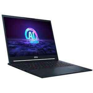MSI Stealth 14 AI Studio A1VFG-030XES Laptop 35,6 cm (14") 2.8K Intel Core Ultra 7 155H 32 GB DDR5-SDRAM 1 TB SSD NVIDIA GeForce RTX 4060 Wi-Fi 7 (802.11be) Blauw