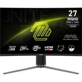 Msi - Mag 27cq6pf - 27 Inch Wqhd Va Led Gaming-monitor - Gebogen - 180Hz
