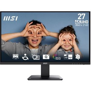MSI - Pro MP273U - Monitor - Zwart - 27 inch - 4K Ultra HD - IPS