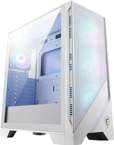 MSI - MAG Forge 320R Airflow - PC Behuizing - Wit - Gehard Glas
