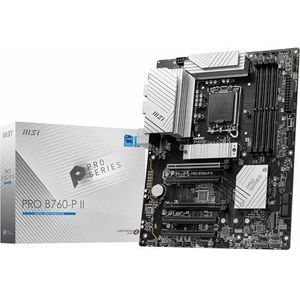 MSI PRO B760-P II Moederbord - Intel B760 - Intel LGA1700 socket - DDR5 RAM - ATX
