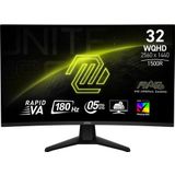 MSI - MAG 32CQ6F - Beeldscherm - Gebogen - 80 cm - Wide Quad HD - 180 Hz