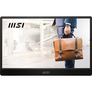 MSI PRO MP161 E2U - Draagbare Monitor - Zwart - 39,6 cm (15.6 inch) - LED 1920 x 1080 Pixels