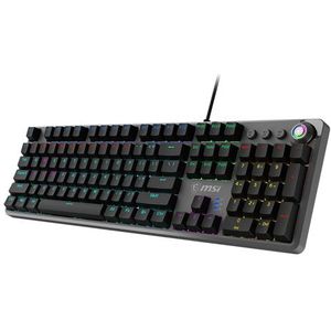 MSI FORGE FORGE GK310 - Gaming Toetsenbord -Mechanical Swappable Red Switches - RGB LED