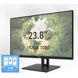 MSI Pro MP245PG computer monitor 60,5 cm (23.8") 1920 x 1080 Pixels Full HD LCD Zwart