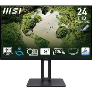 MSI Pro MP245PG computer monitor 60,5 cm (23.8") 1920 x 1080 Pixels Full HD LCD Zwart
