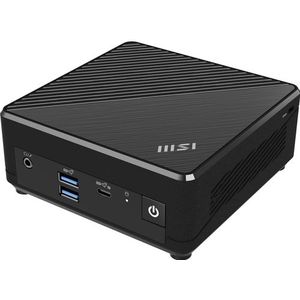 MSI - Cubi N ADL S-098EU - PC - Zwart - Intel Pentium N200 - 4GB RAM - 128GB SSD - Windows 11 Pro