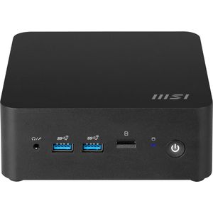 MSI Cubi NUC 1M-013BEU 0.84L sized PC Zwart 120U Intel SoC
