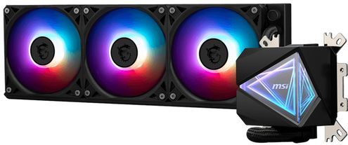 MSI - MAG CORELIQUID I360 - CPU Waterkoeler - Zwart - Onderhoudsvrij