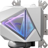 MSI MAG CORELIQUID I360 - AIO CPU Vloeibare Koeler - Wit - Vergrote Koperplaat - ARGB Blockhead