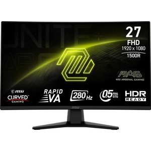 MSI MAG 274CXF computer monitor 68,6 cm (27") 1920 x 1080 Pixels Full HD Zwart