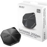 MSI - DATAMAG - Portable SSD - Zwart - 2TB - Aluminium