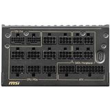 MSI MEG Ai1600T Voeding - 1600 W - 80 Plus Titanium - ATX 3.1