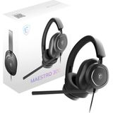 MSI - MAESTRO 300 - Headset - Zwart - Neodymium Drivers - Afneembare Microfoon