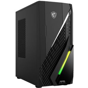 MSI - MAG Oneindig E1 14NUC5-023AT - PC - Zwart - Intel Core i5-14400F - 16 GB - 1000 GB - GeForce RTX 4060