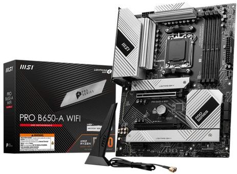 MSI - PRO B650-A WIFI - Moederbord - ATX - AMD B650 - DDR5 - WLAN - Bluetooth