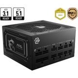 Msi - Mag A850gl - PC Voeding - 850W - 80 Plus Gold - Modulaire