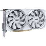 MSI NVIDIA GeForce vRTX 3050 2X WHITE 8G OC Videokaart 8GB GDDR6 PCIe 1x HDMI 1x DisplayPort 1x DVI D