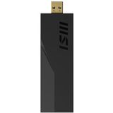 MSI - BE6500 - Netwerkkaart - Zwart - WiFi 7