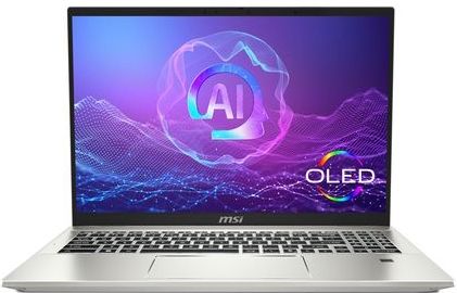 MSI - Prestige A16 AI+ A3HMG-050NL - Laptop - 16 inch - OLED Scherm