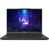 MSI Stealth A16 AI+ A3HVGG-065NL - Gaming Laptop - 16 inch - 240 Hz