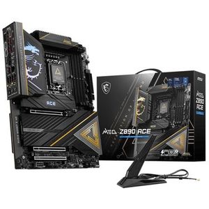 MSI - MEG Z890 ACE - Moederbord - Zwart - ATX - Compatible met Intel Core Ultra Processoren