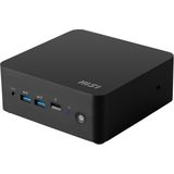 MSI Cubi NUC 1MG-014BEU - Barebone PC - Core 3 (100U) - (Geen RAM, opslag en OS) - Zwart