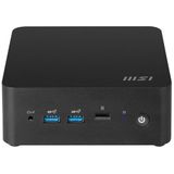 MSI - Cubi NUC 13MQG-071EU - Barebone - Zwart - Intel Core i5-1345U - 8 GB RAM - 512 GB SSD
