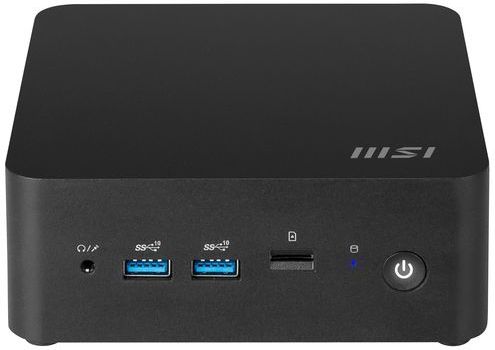 MSI - Cubi NUC 13MQG-071EU - Barebone - Zwart - Intel Core i5-1345U - 8 GB RAM - 512 GB SSD